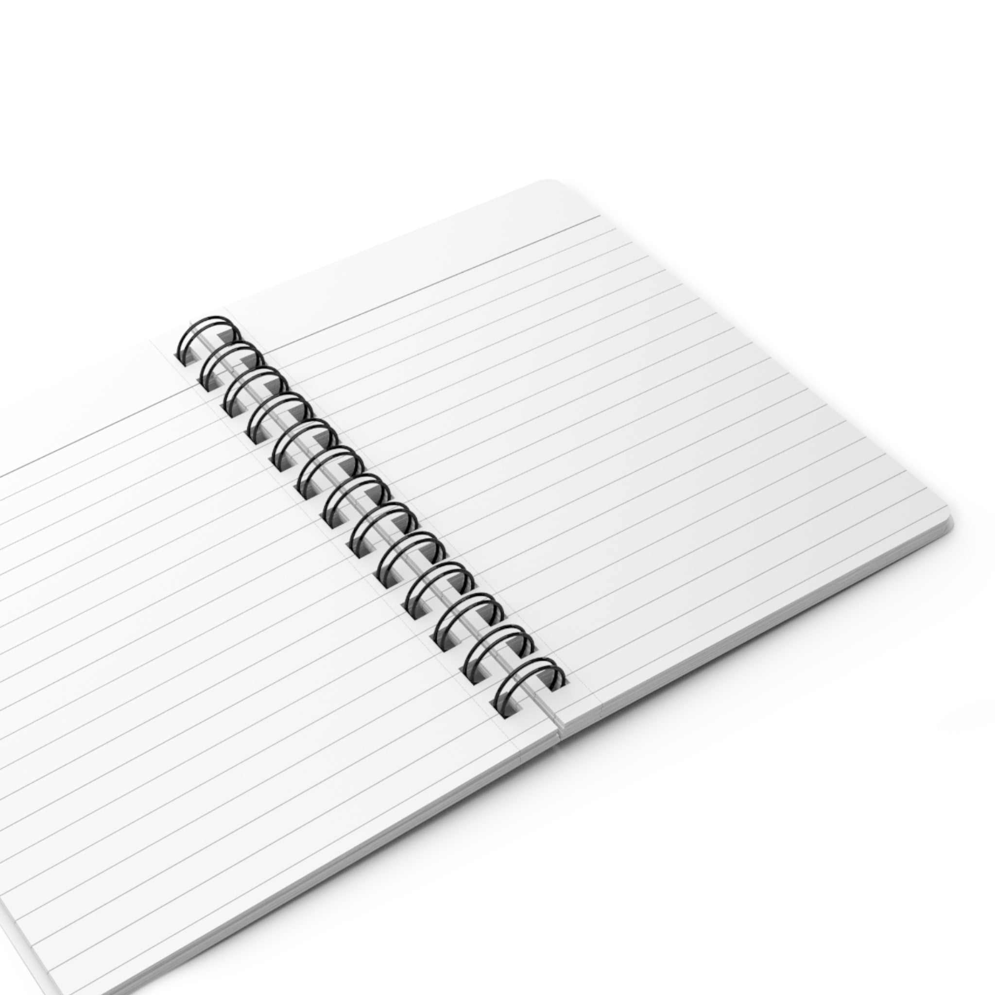 Sunrise Minimalist Spiral Journal — Sunset Gradient Notebook