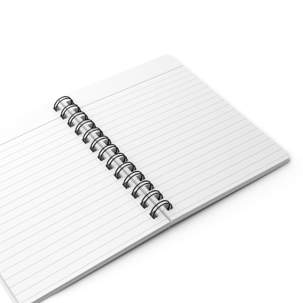 Sunset Ocean Spiral Notebook — Serene Beach Journal for Travel, Reflection & Gratitude