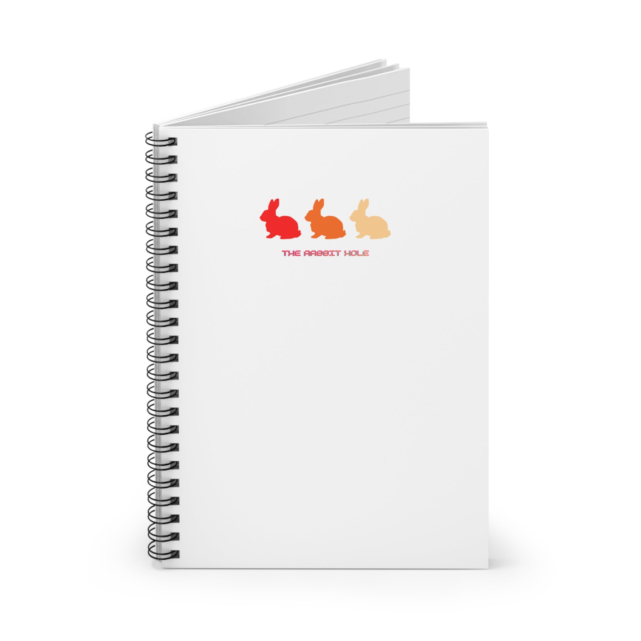Copy of Bunny Trio Spiral Notebook — "The Bravest Hares" Ruled Journal