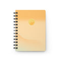 Sunrise Minimalist Spiral Journal — Sunset Gradient Notebook