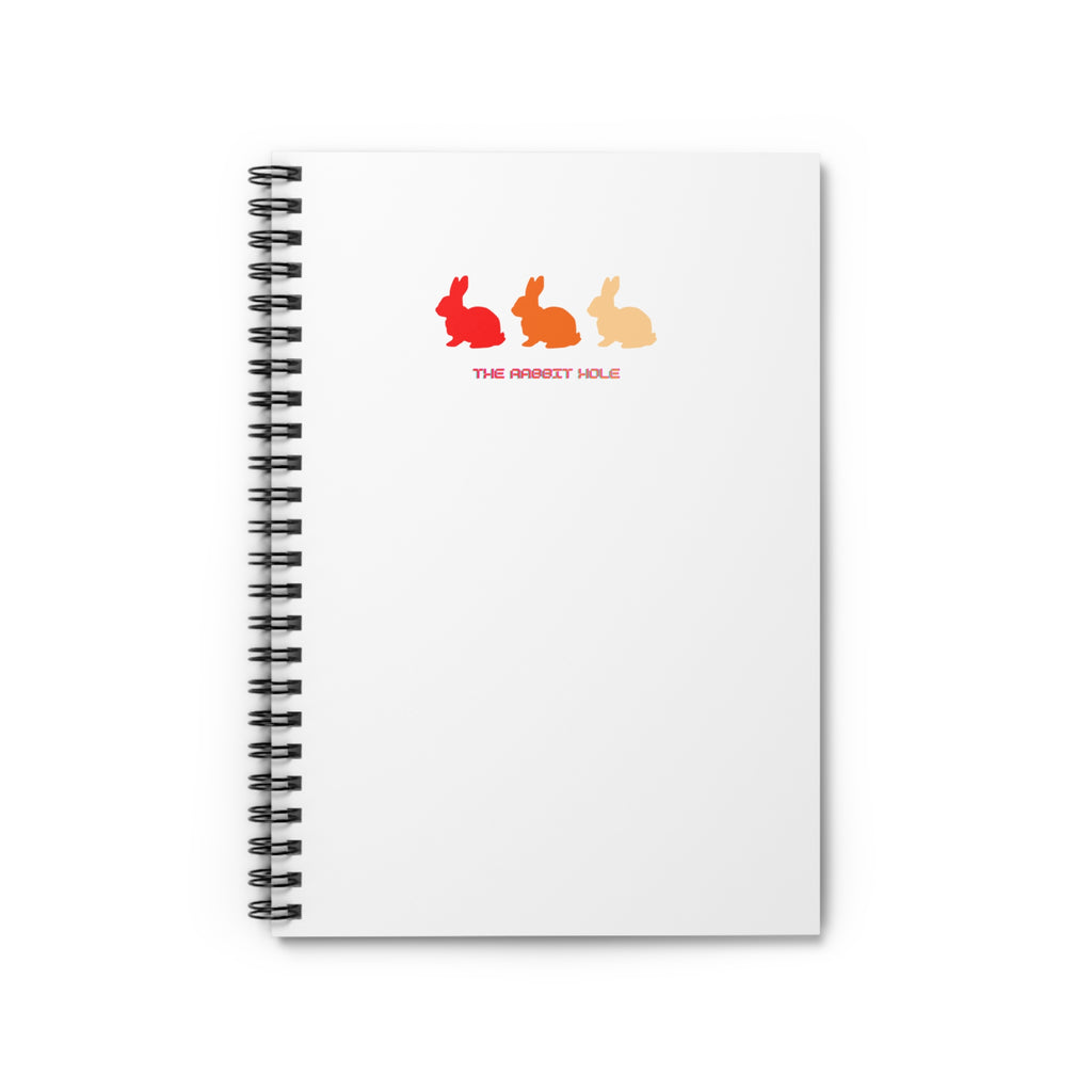 Copy of Bunny Trio Spiral Notebook — "The Bravest Hares" Ruled Journal