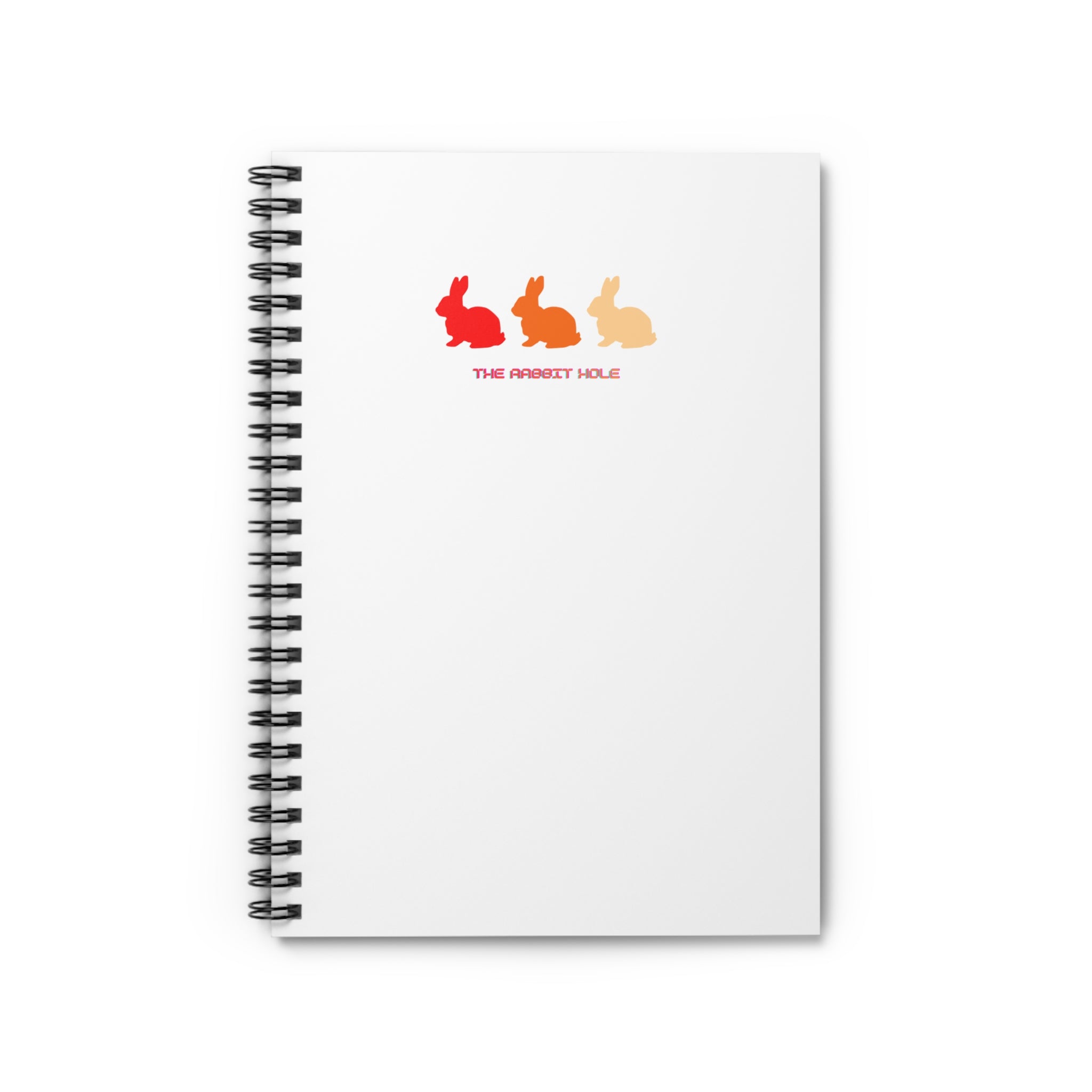 Copy of Bunny Trio Spiral Notebook — "The Bravest Hares" Ruled Journal