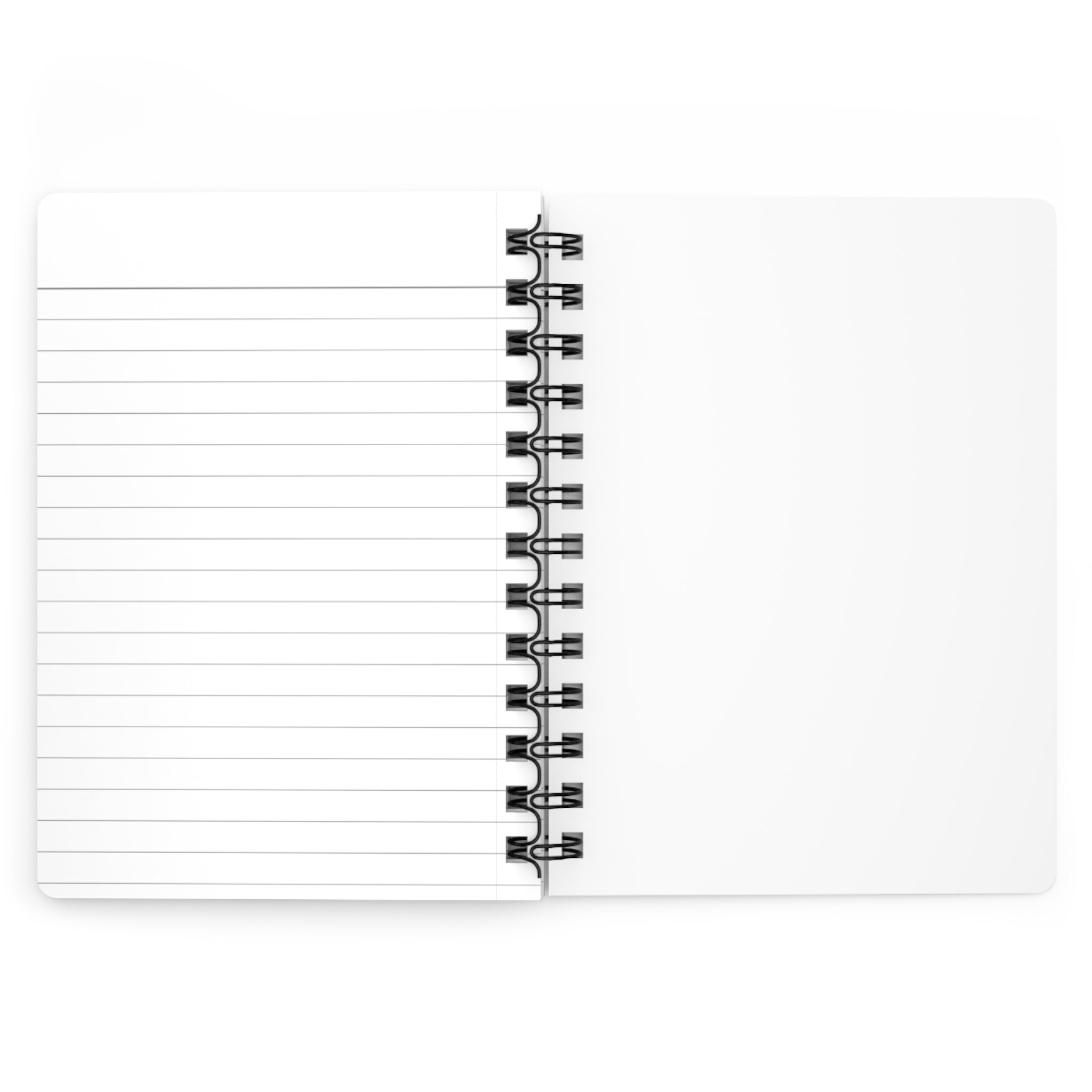 Night City Spiral Notebook — Crescent Moon Cityscape Journal