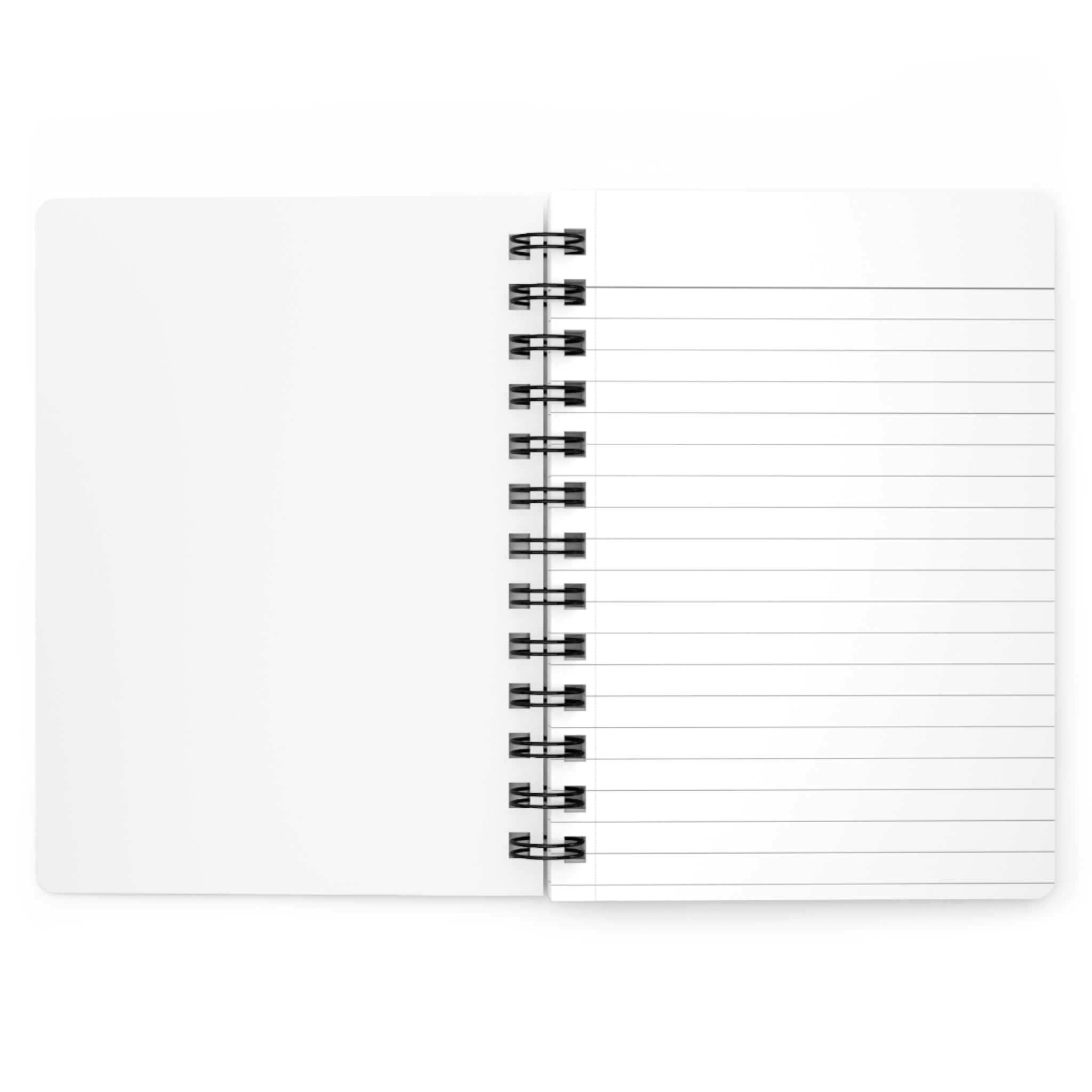 Desert Sunset Spiral Journal — Minimal Sun & Dune Notebook