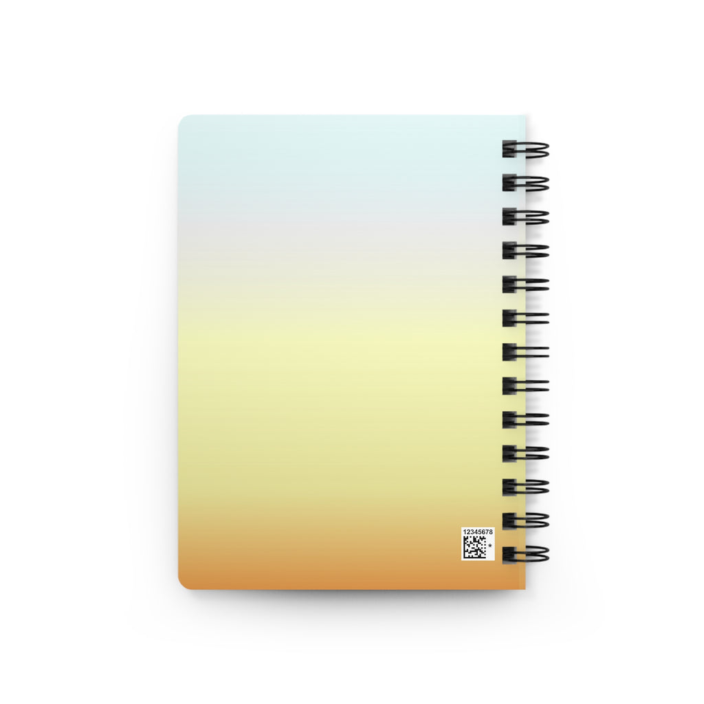 Good Morning Spiral Journal — Pastel Gradient Notebook for Daily Notes & Morning Routines