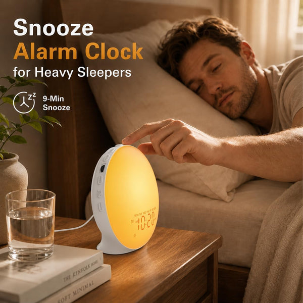 Gentle Sunrise Wake-Up Clock