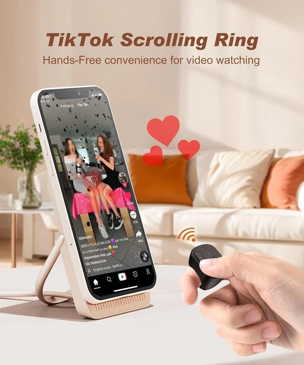 TikTok Scrolling Ring Remote