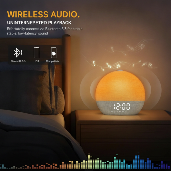 Gentle Wake-Up Light Alarm Clock