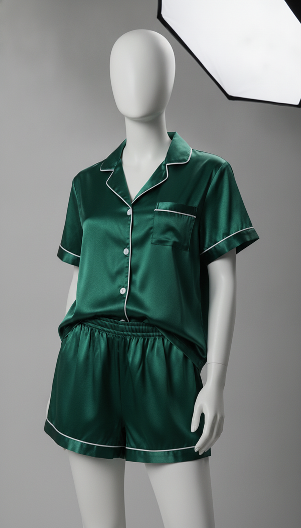 Silky Comfort Satin Pajamas