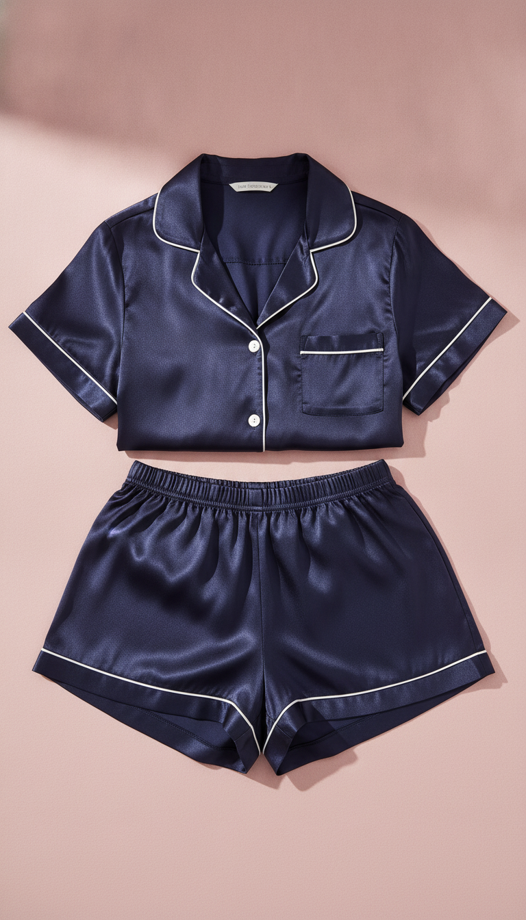 Silky Comfort Satin Pajamas